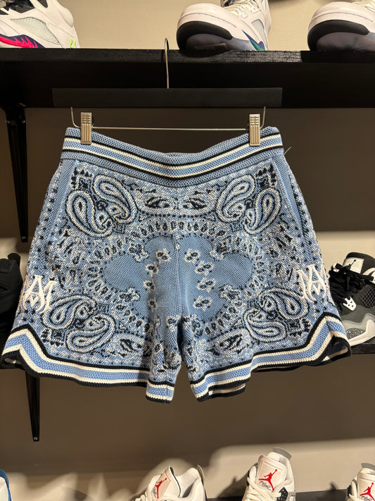 Amiri Paisley Woven Shorts