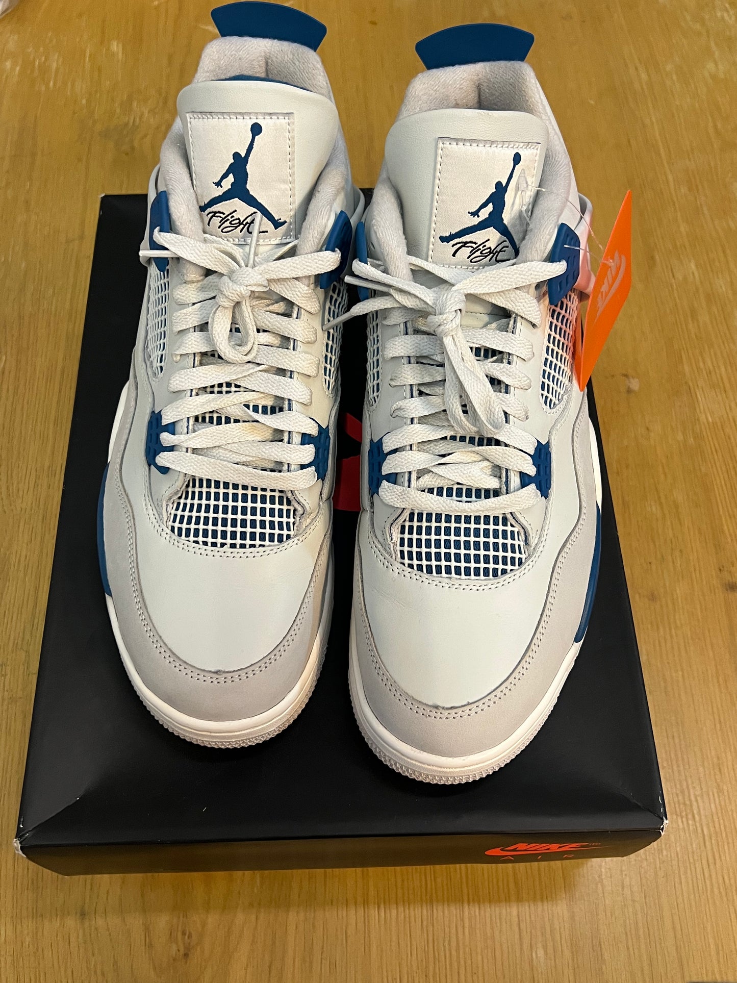 JORDAN 4 MILITARY USED SZ 12