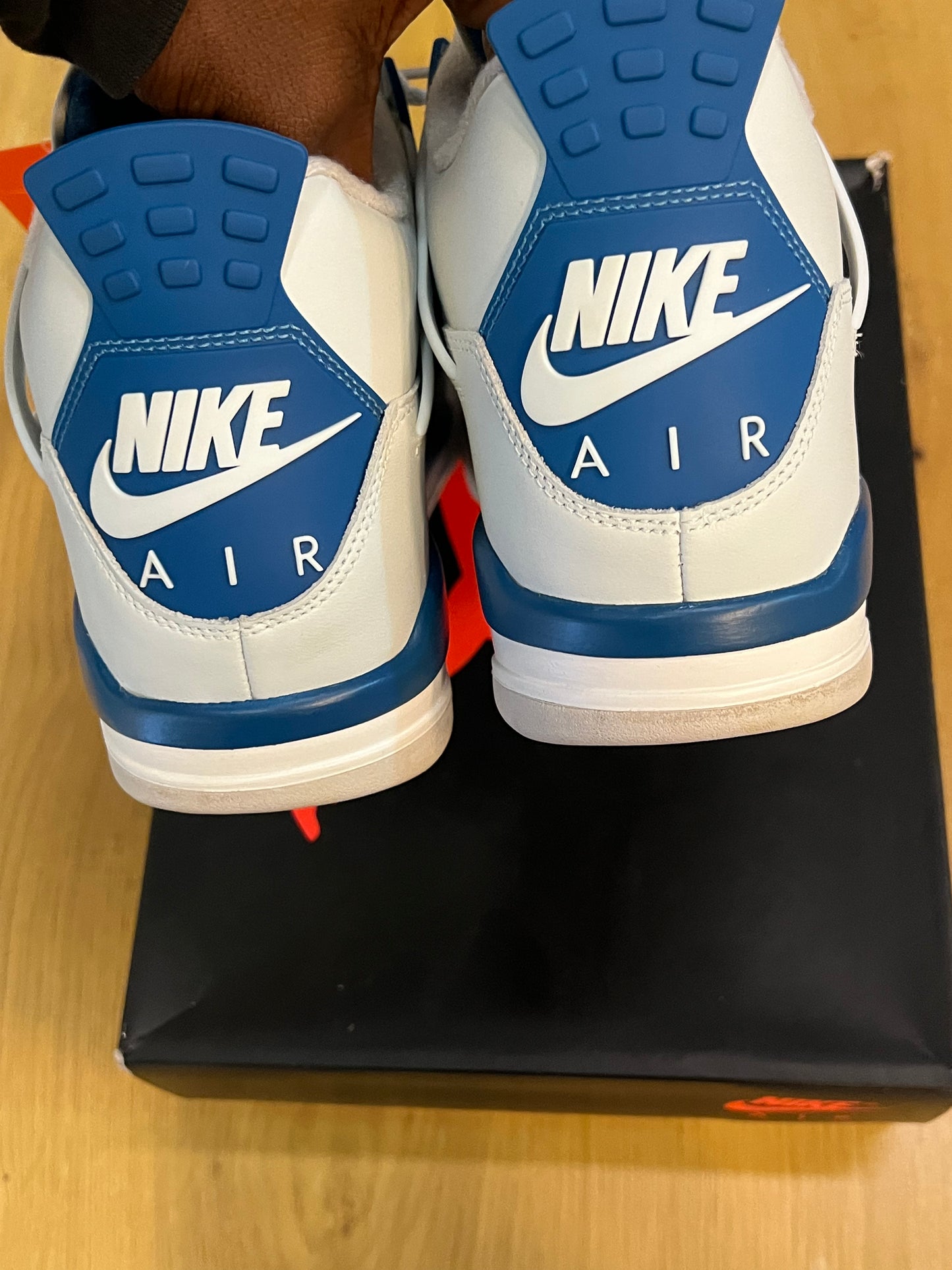 JORDAN 4 MILITARY USED SZ 12