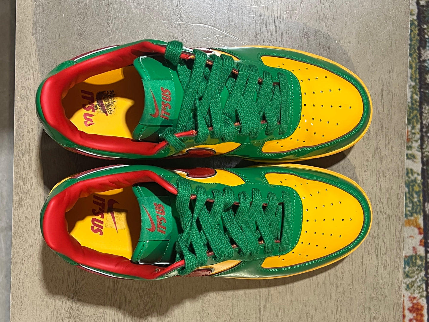 Concrete Boys Lucky Green Force uses sz 10.5
