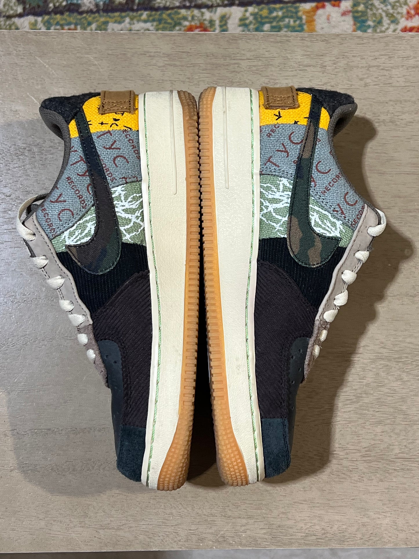 Travis Scott Cactus Jack Air Force used sz 6.5