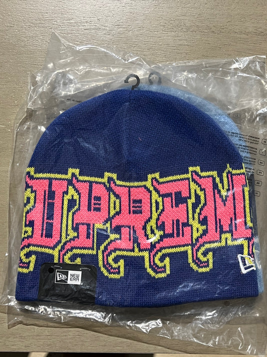 Supreme New Era Outline Beanie Multi-color.
