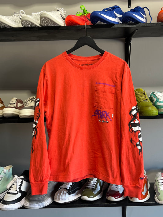 Chrome hearts Matty boy orange spark tee sz large