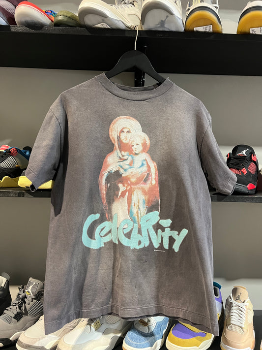 saint Micheal celebrity black tee sz  small