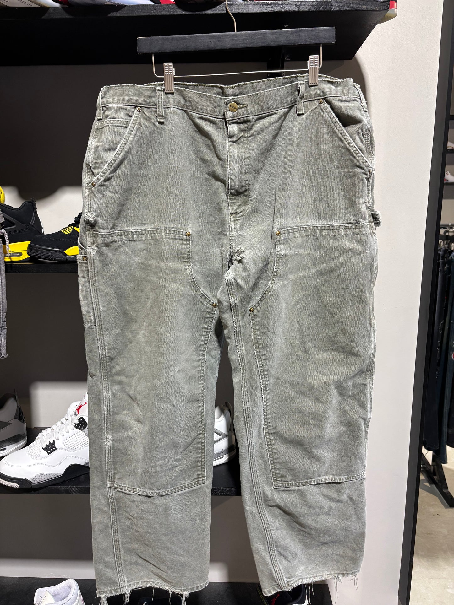 Carhartt Double Knee Green Pants