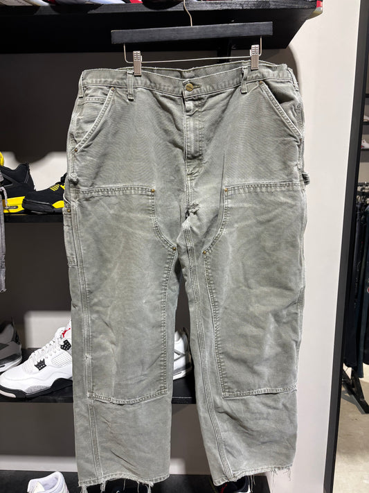 Carhartt Double Knee Green Pants