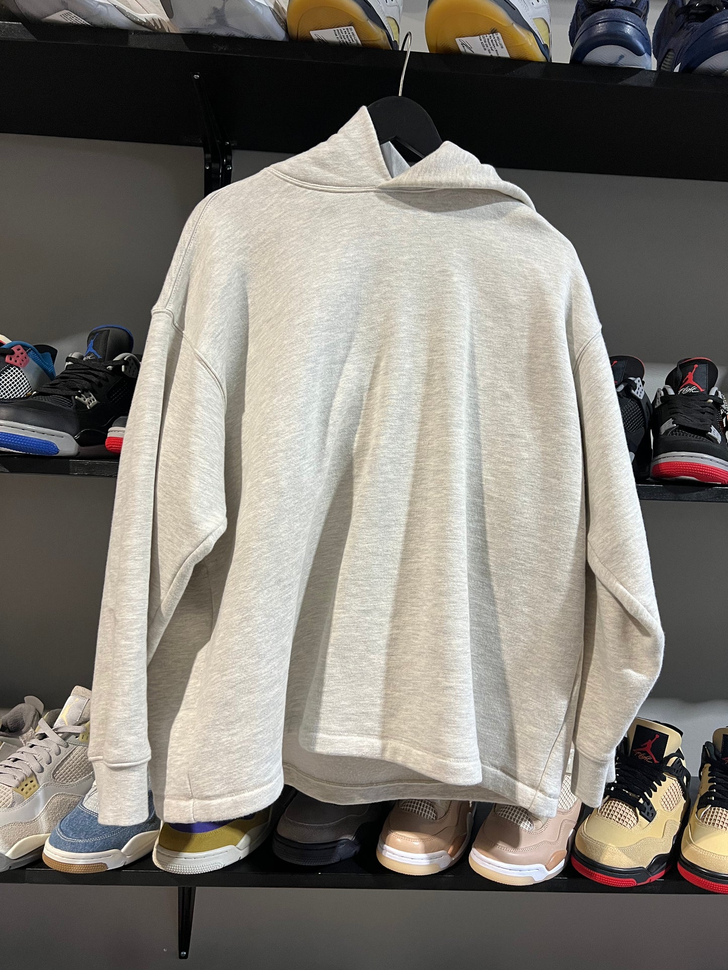 fog essentials hood light oatmeal seamless sz XS