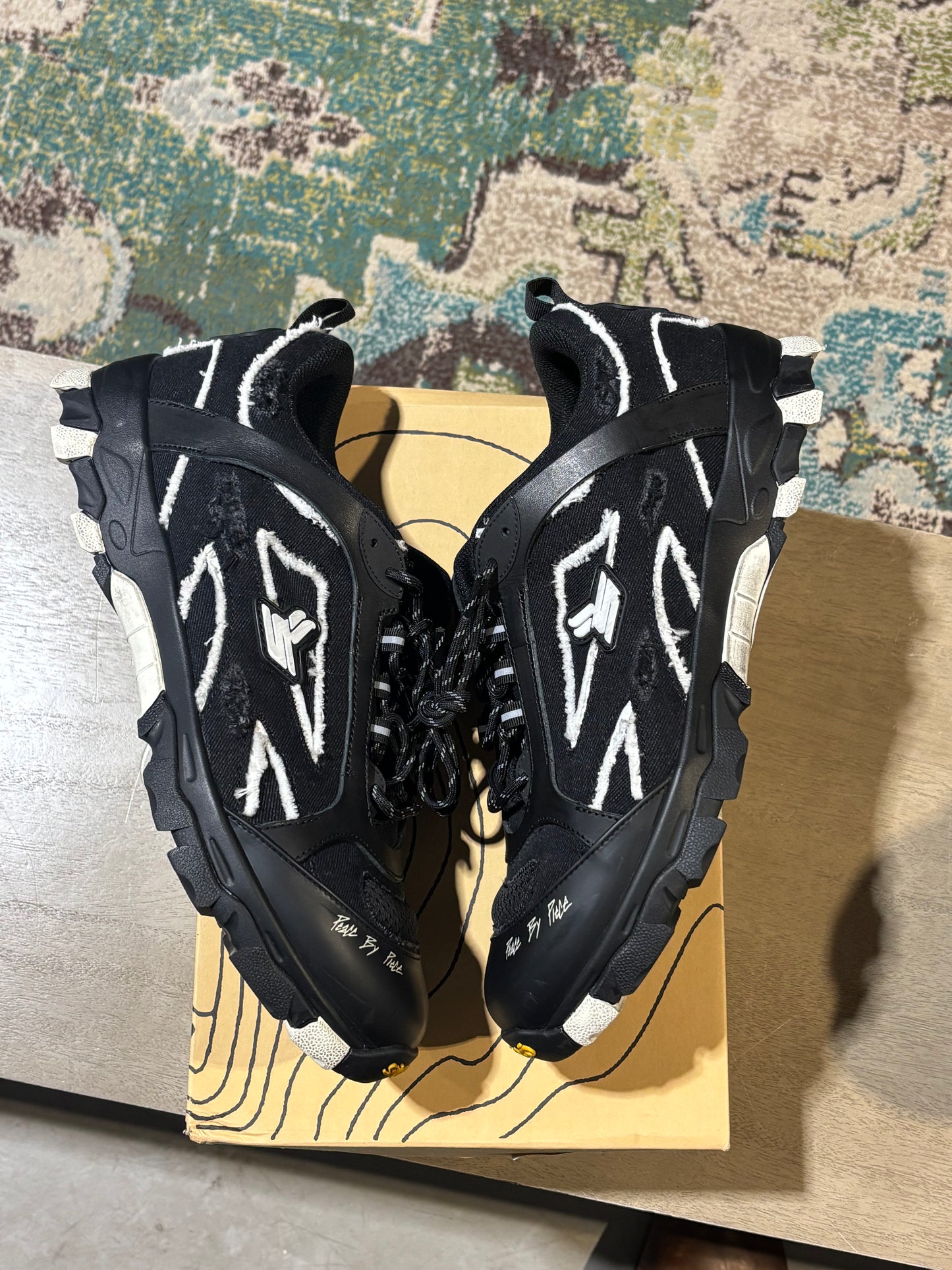 Sicko Hiking Sneaker Black/White Used Sz 13