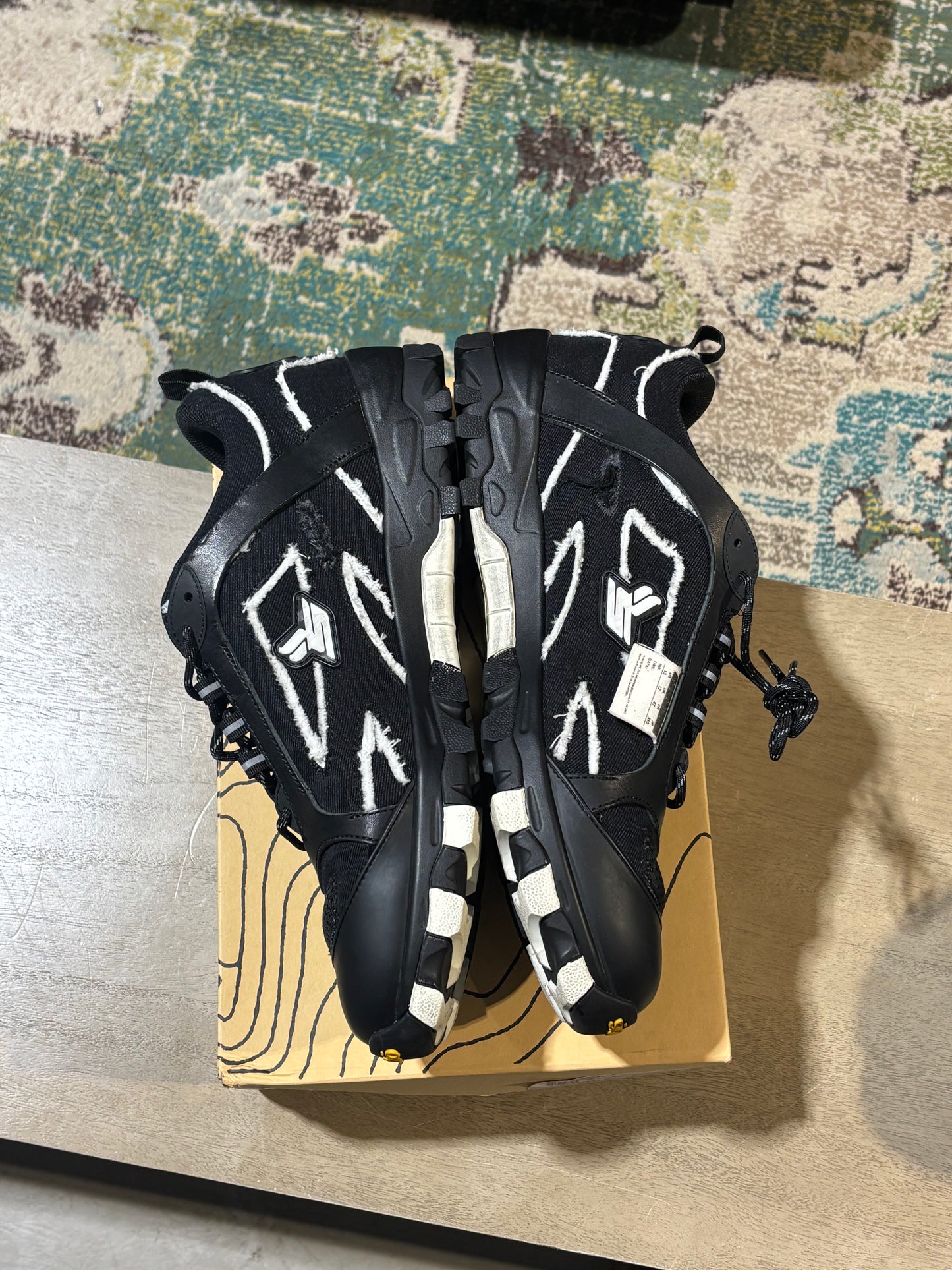 Sicko Hiking Sneaker Black/White Used Sz 13