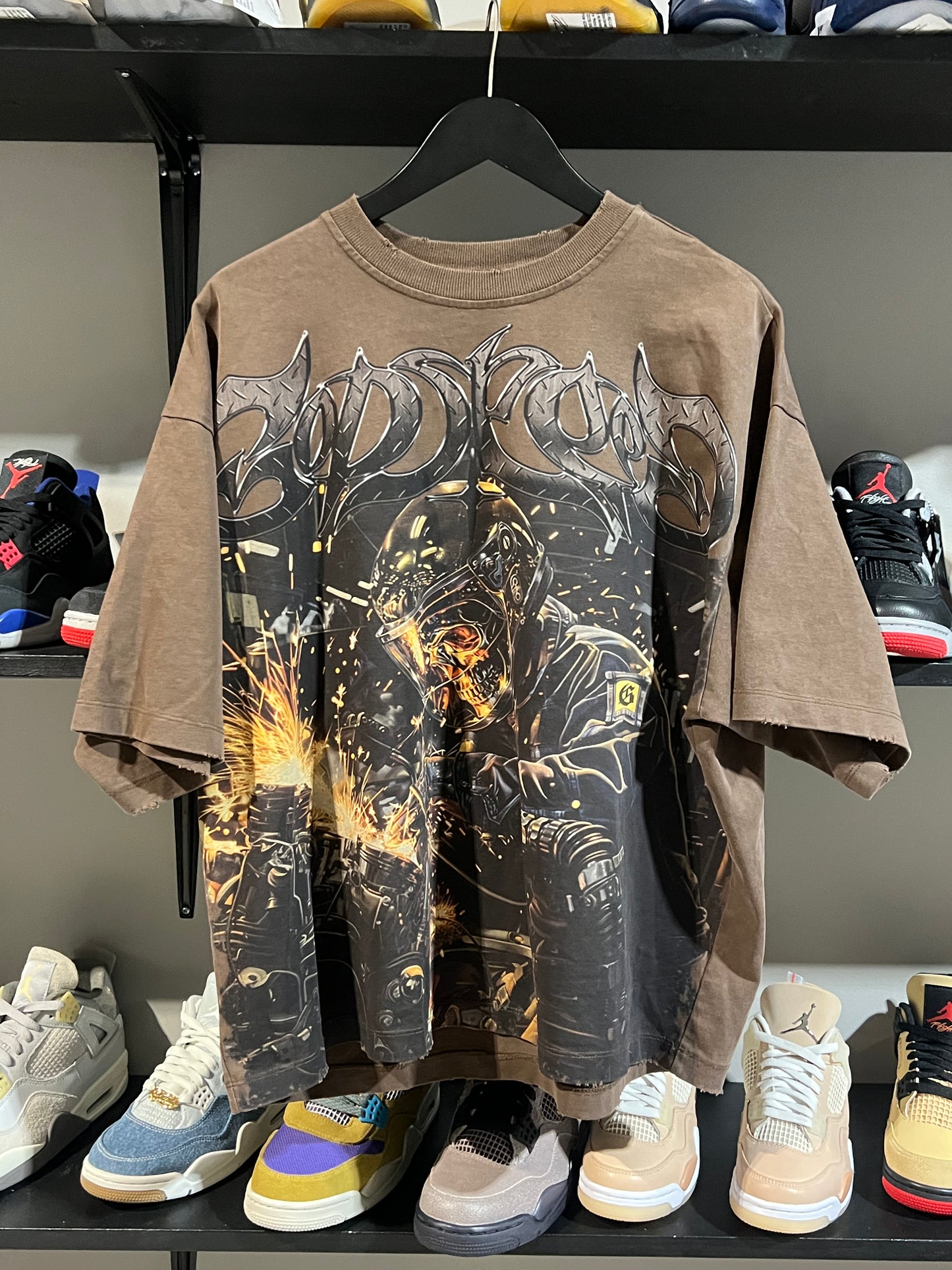 Godspeed under construction tee