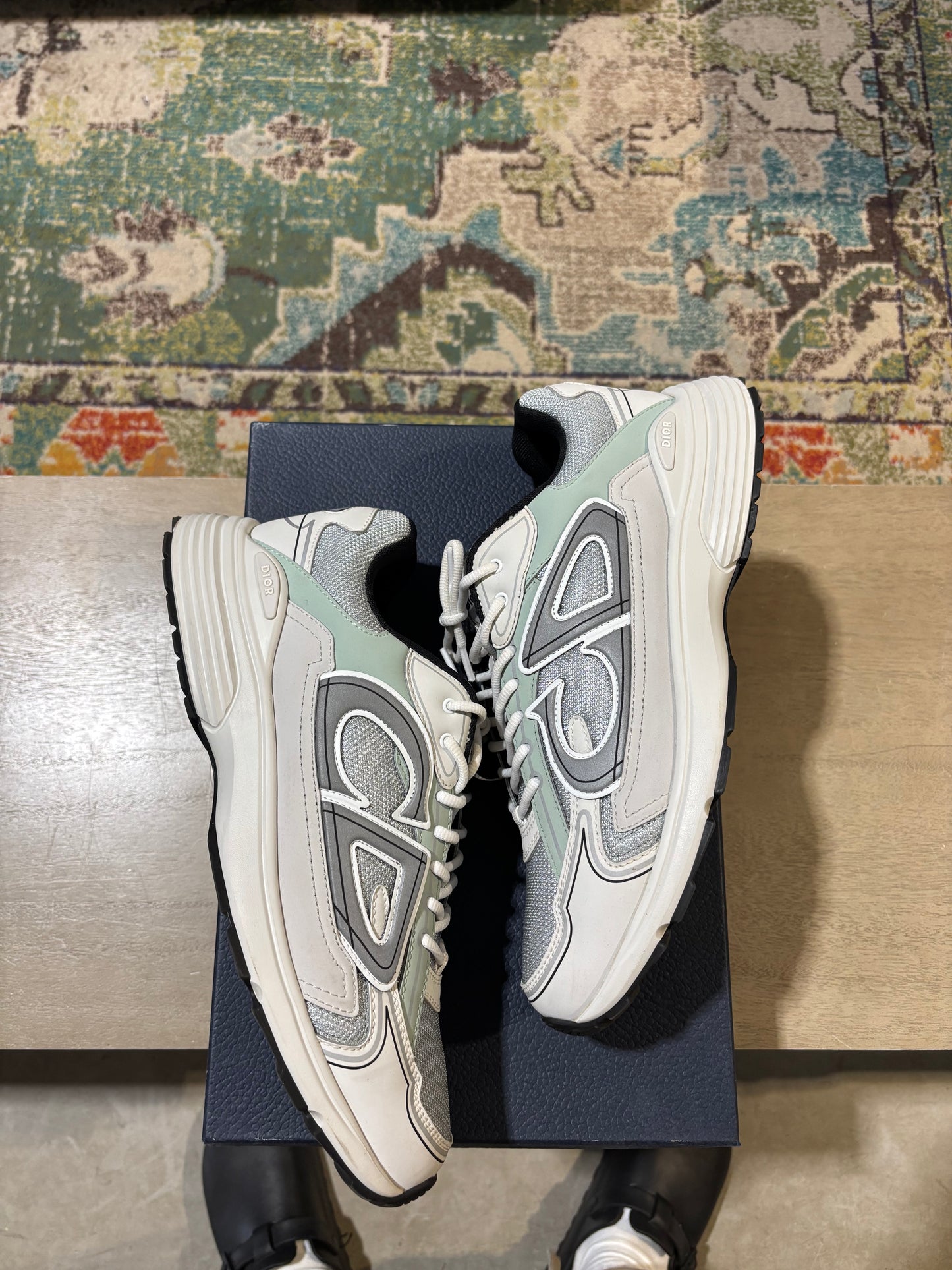 Christian Dior B30 Mint Green/White Used 13