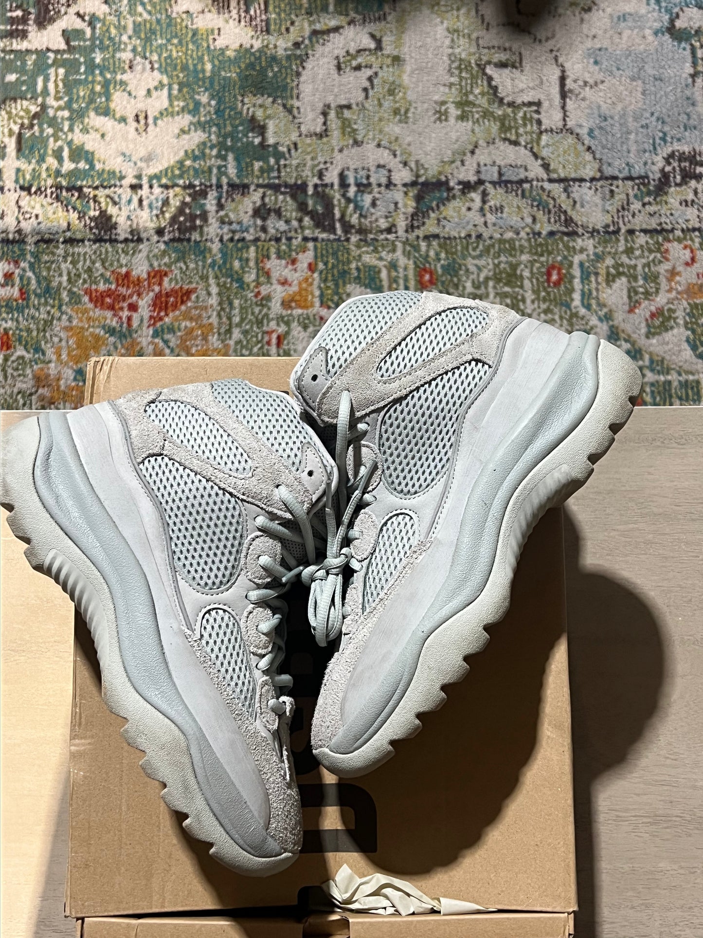yeezy boot salt used sz 7.5