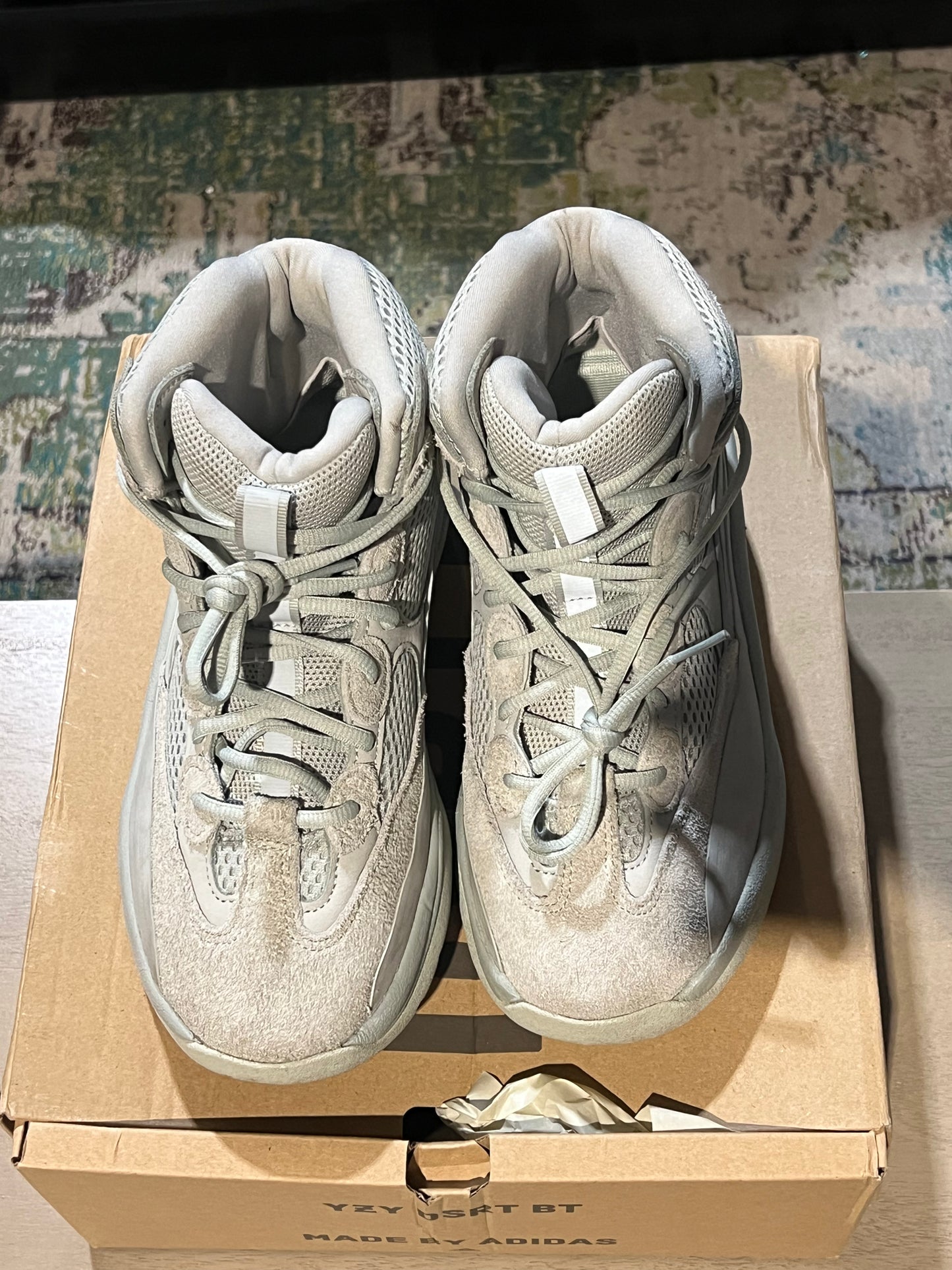 yeezy boot salt used sz 7.5