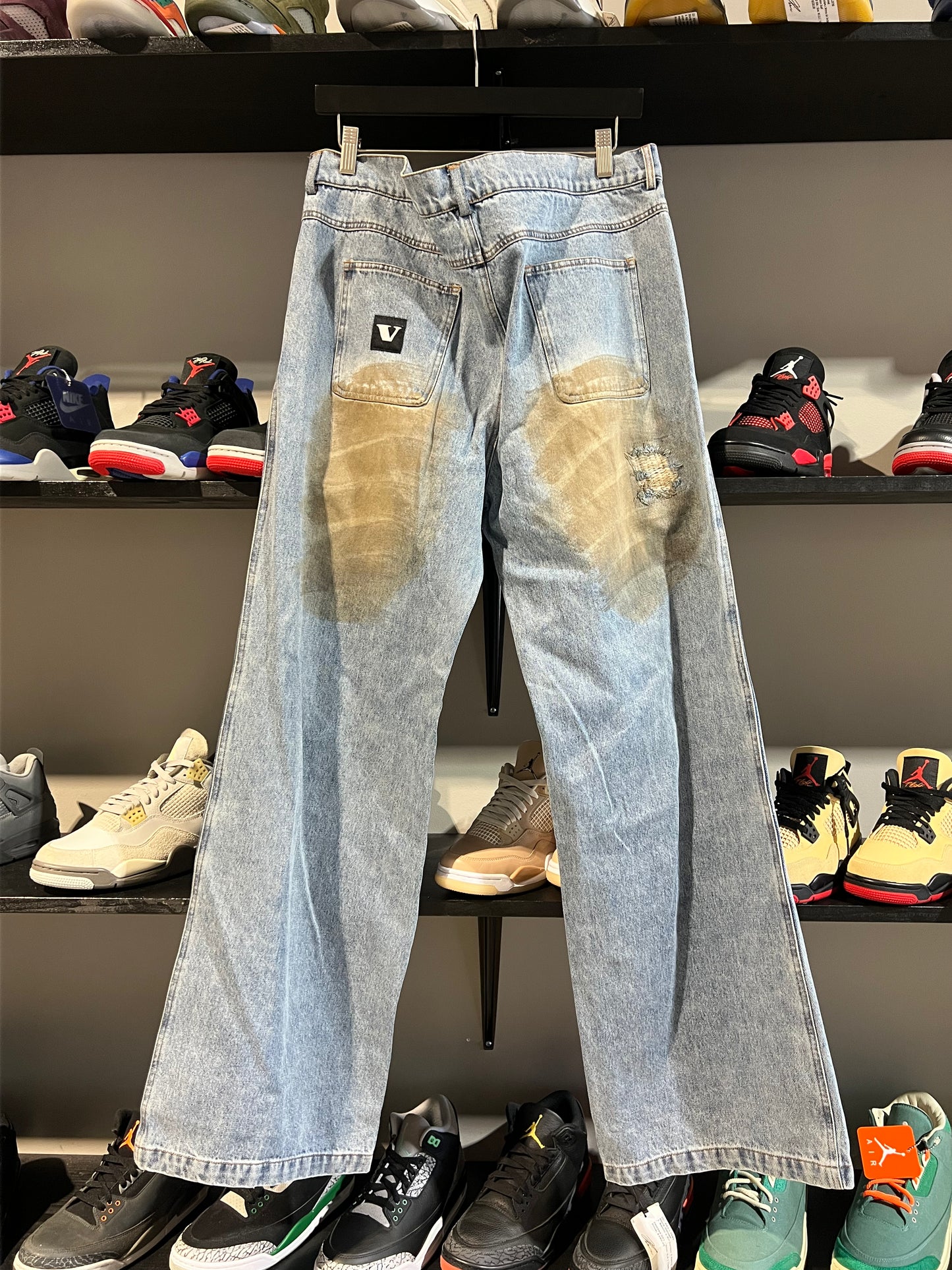 Vincent Corporation USA Mudwash Denim Jeans