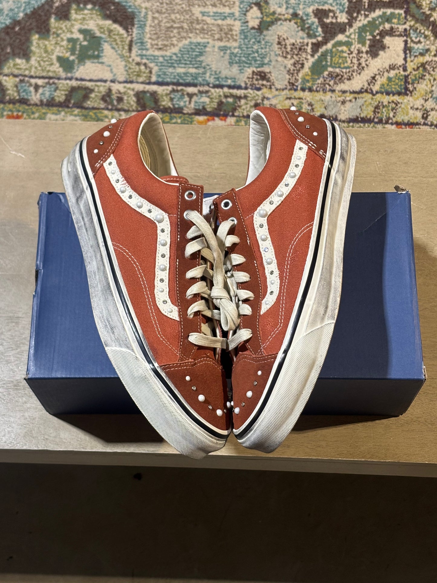 Vans Old Skool Pearlized Pack Brown Used SZ 13