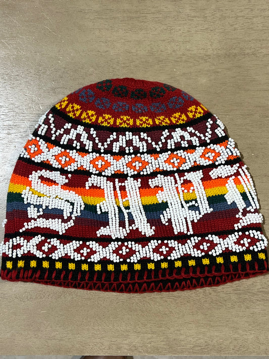 Supreme Beaded Beanie Multicolor