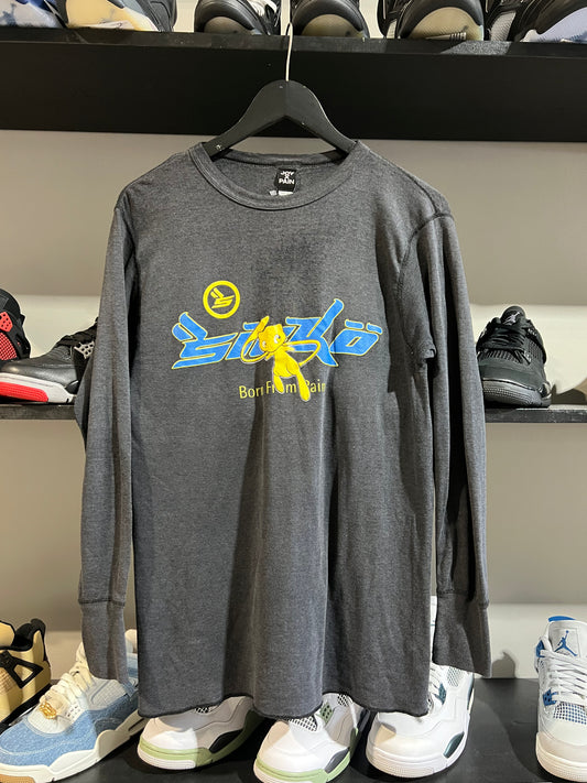 Sicko grey longsleeve blue yellow