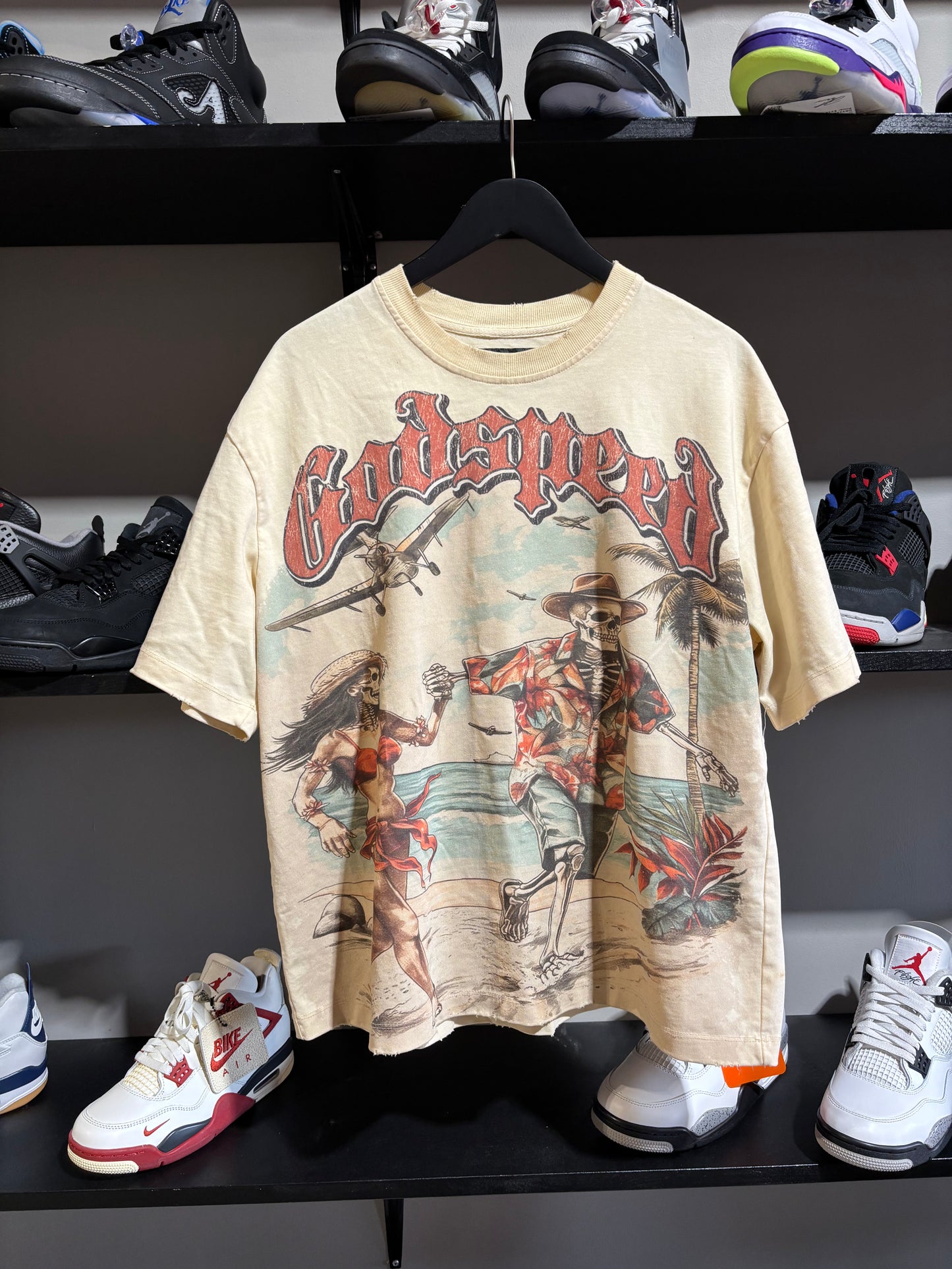 Godspeed Beach Skeleton Tee