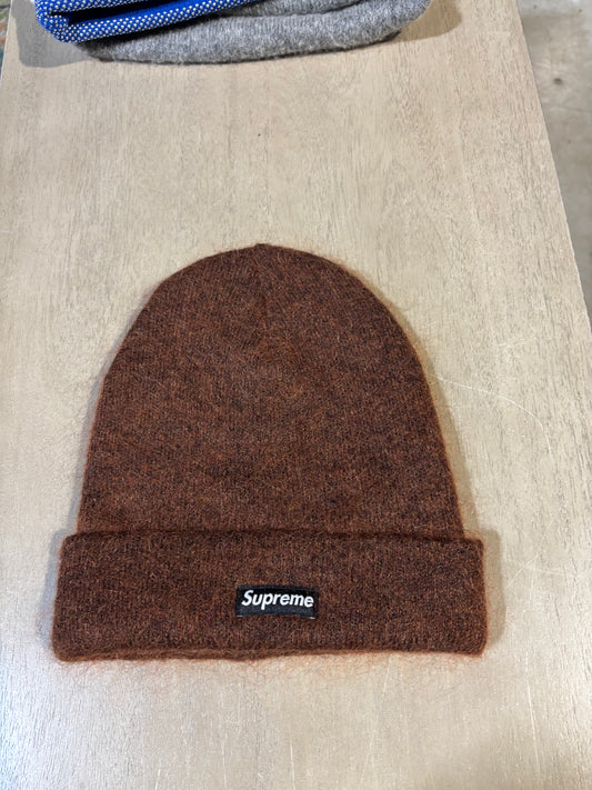 Supreme Brown Furry Beanie