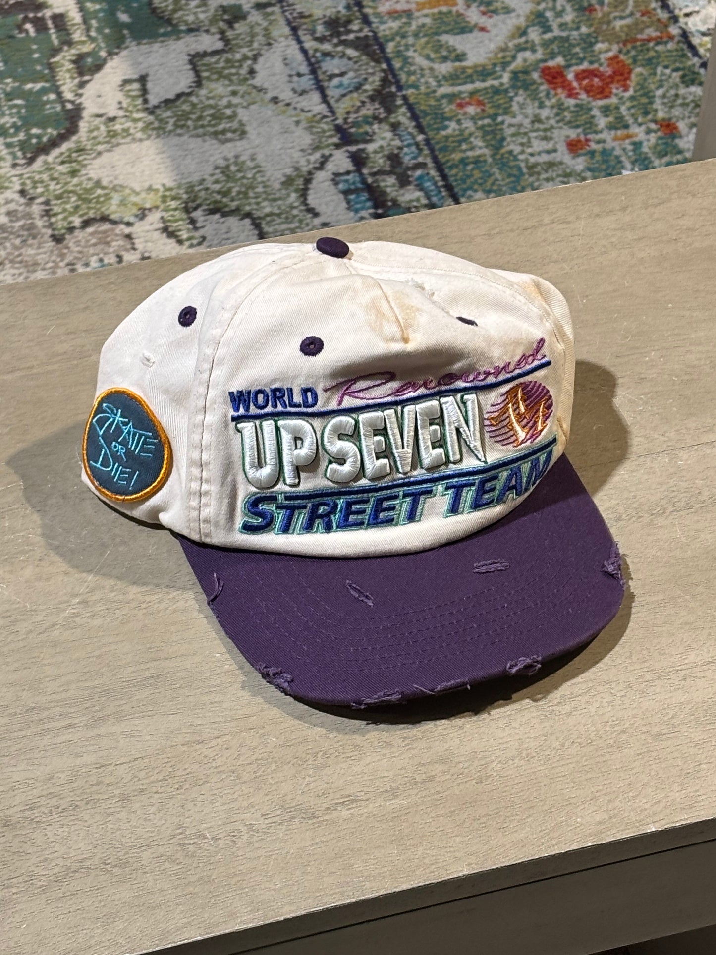 Up Seven Cream Hat