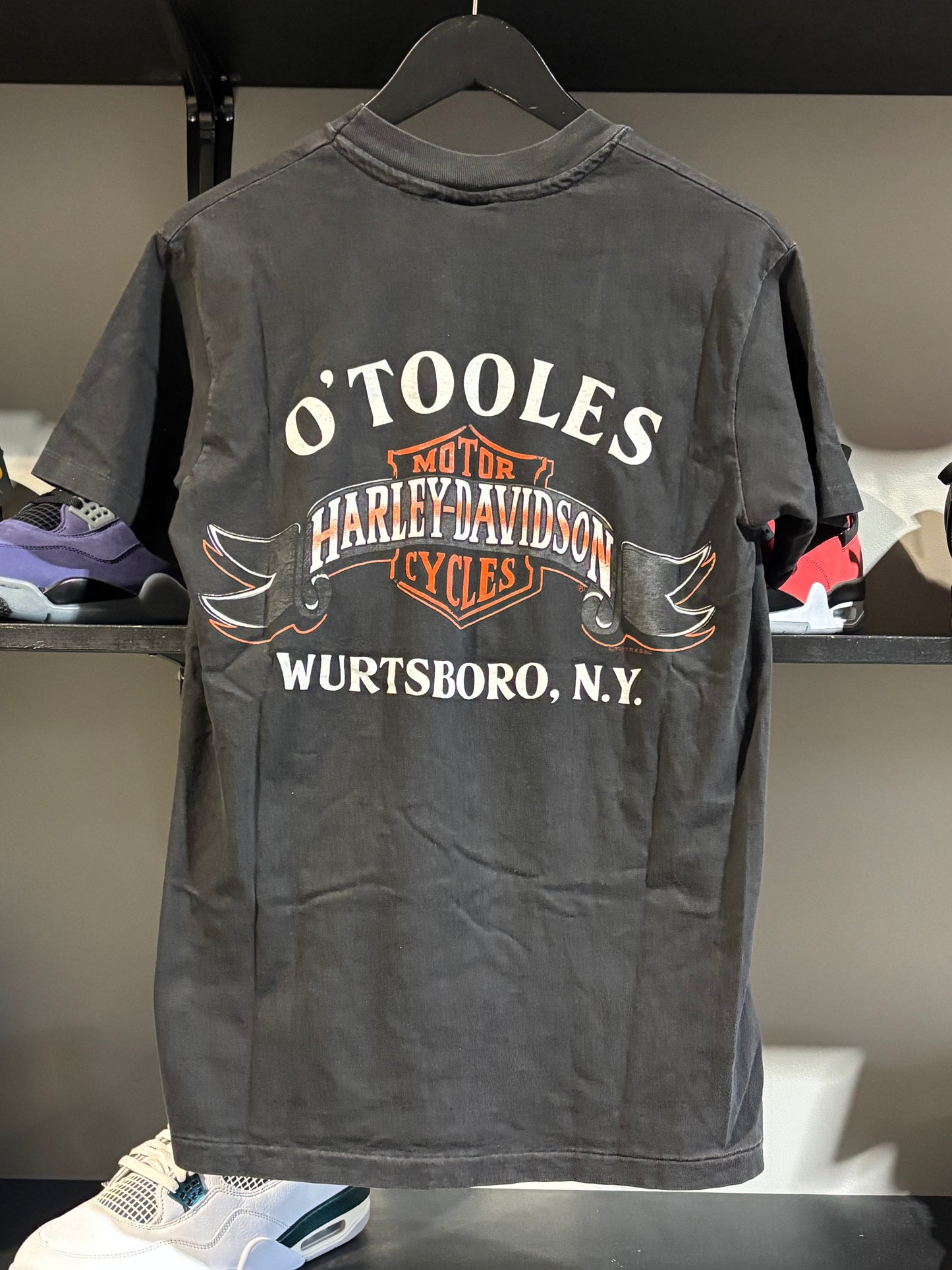 Vintage Harley Davidson Flame Tee Sz M