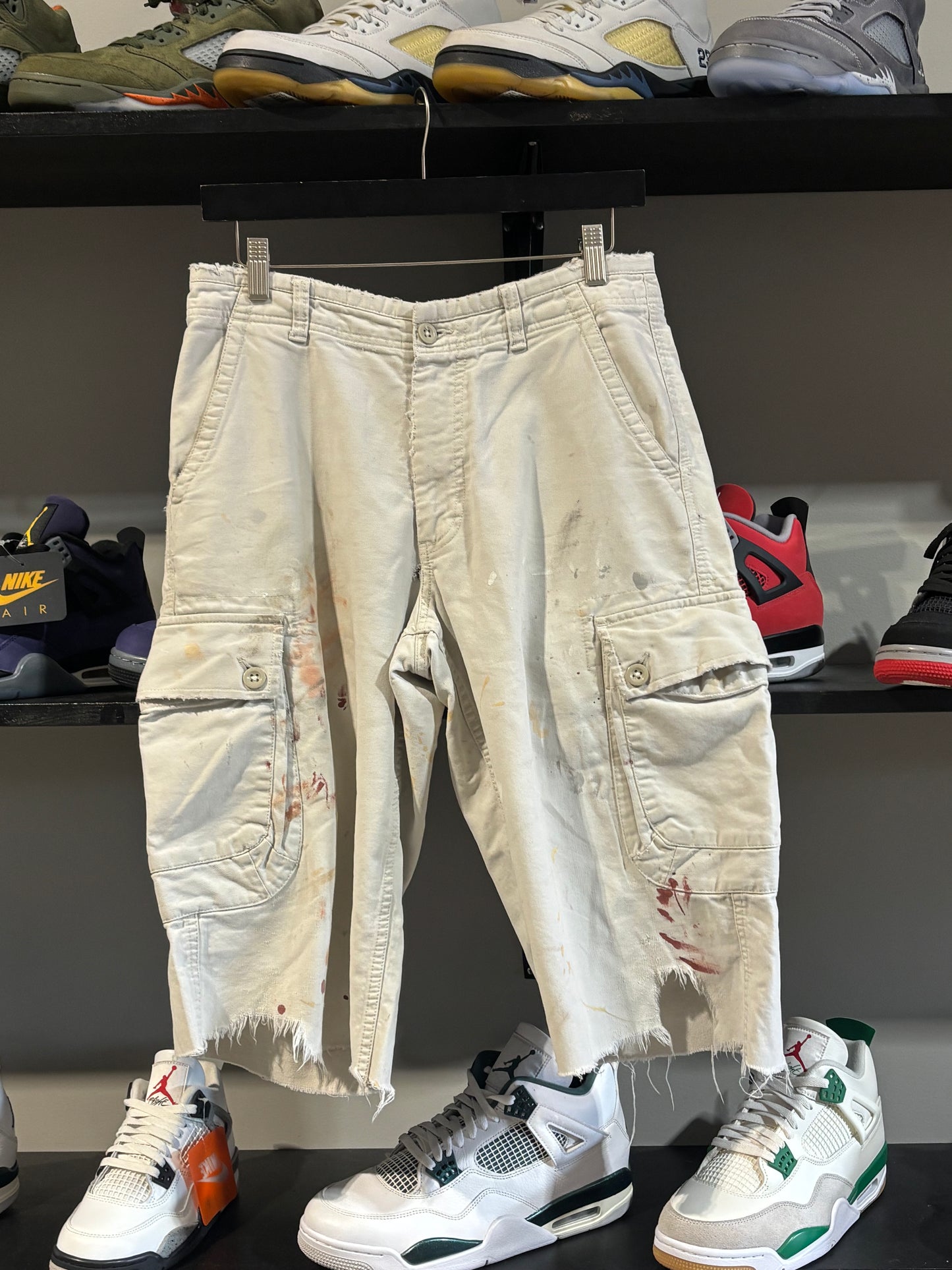 Vintage Painter 3/4 Khaki Cargos Sz 31