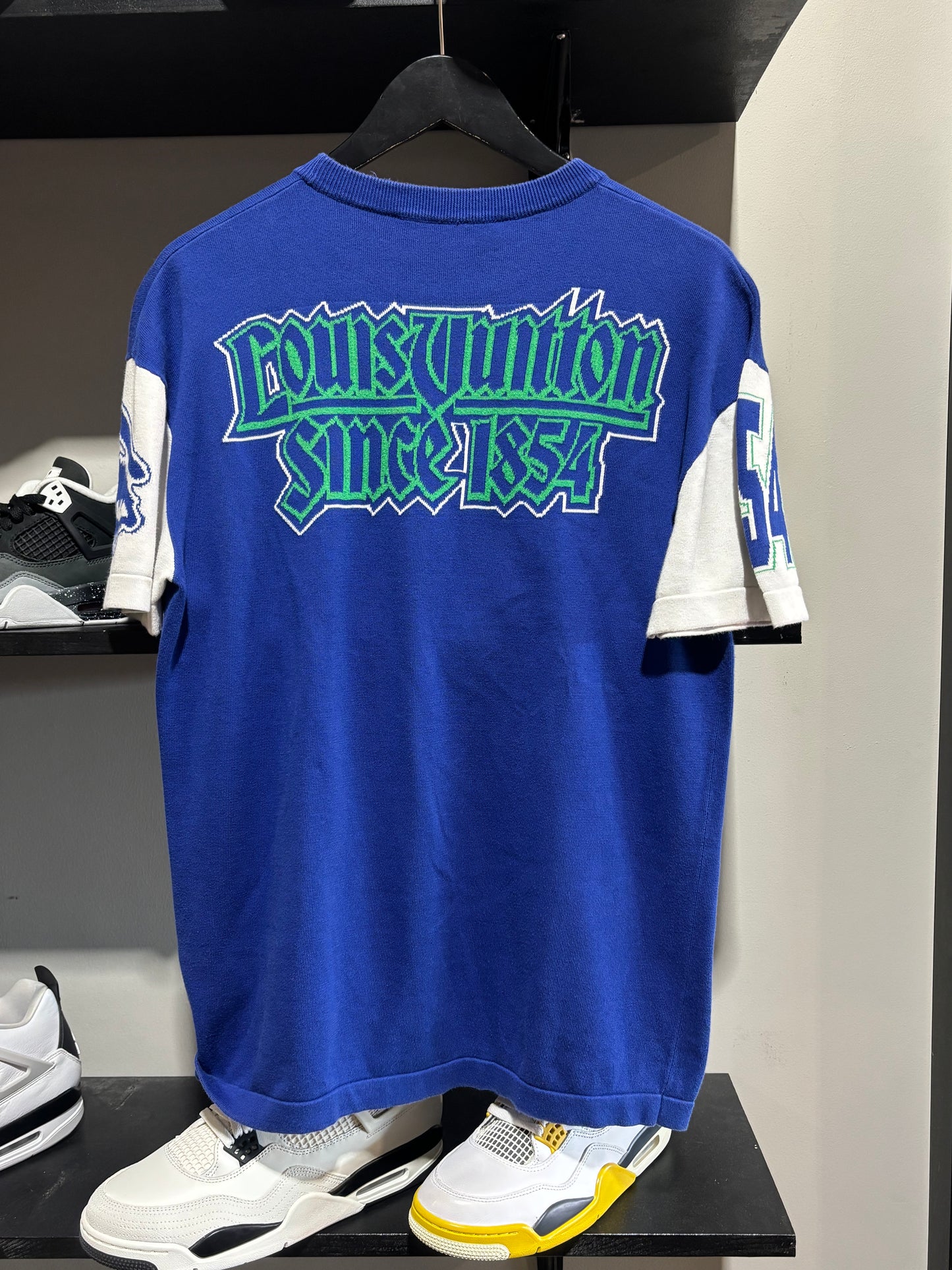 Louis Vuitton Intarsia Crewneck Tee Sz X-Small