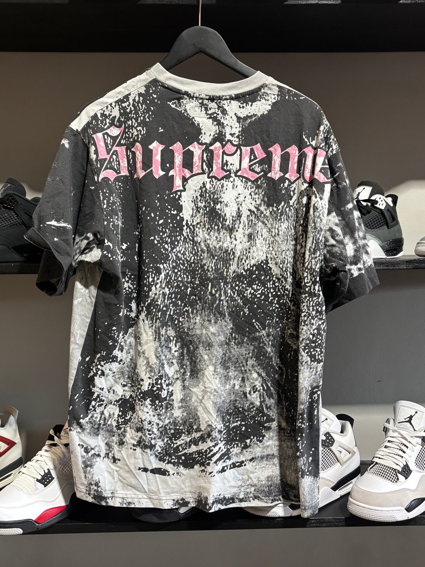 Misfits x Supreme Pink/Grey Tee