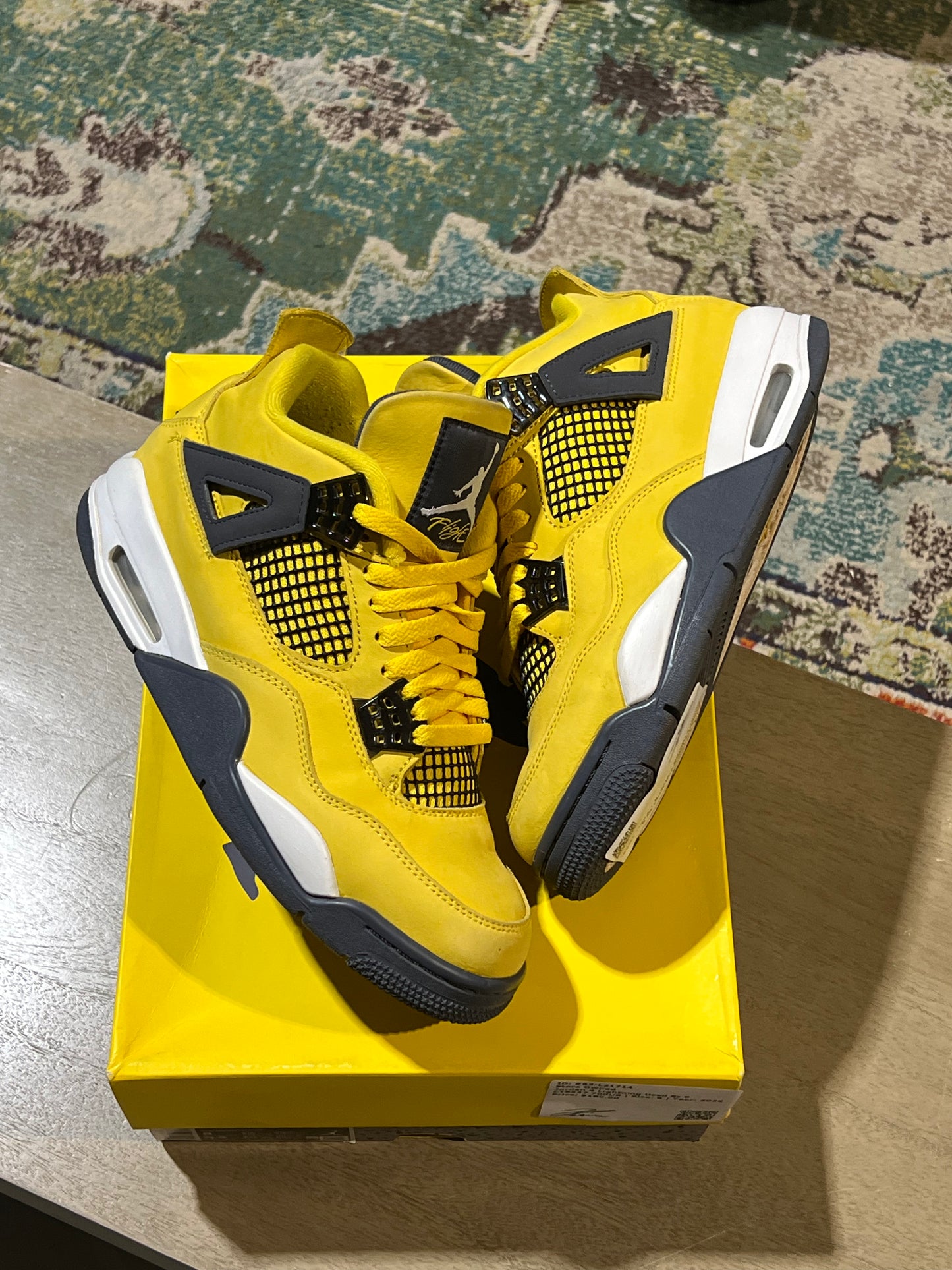 Jordan 4 Lightning Used Sz 8