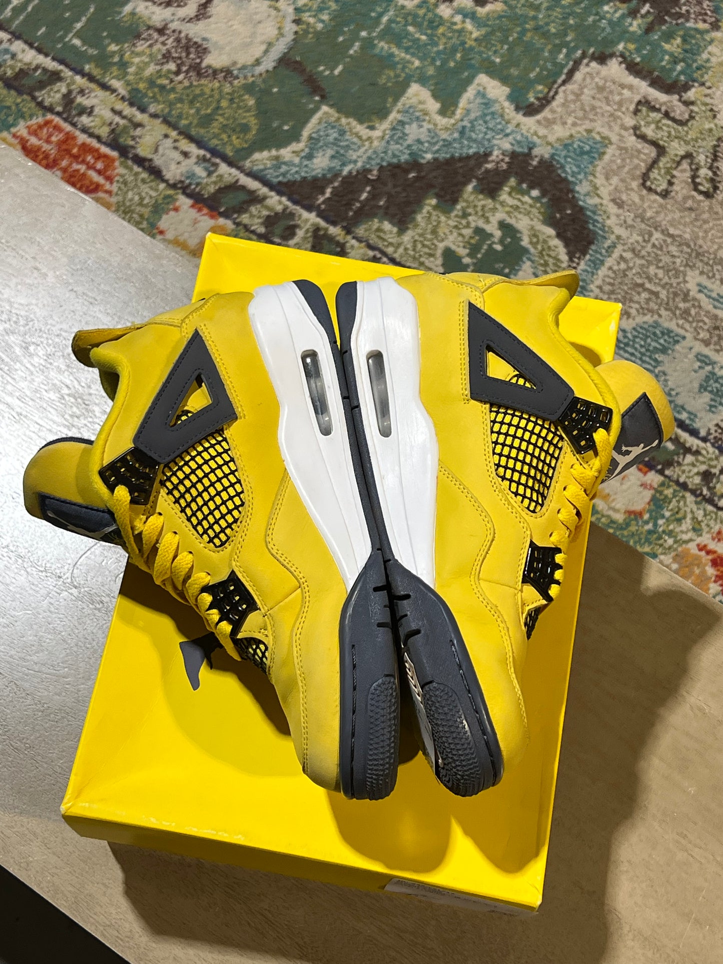 Jordan 4 Lightning Used Sz 8
