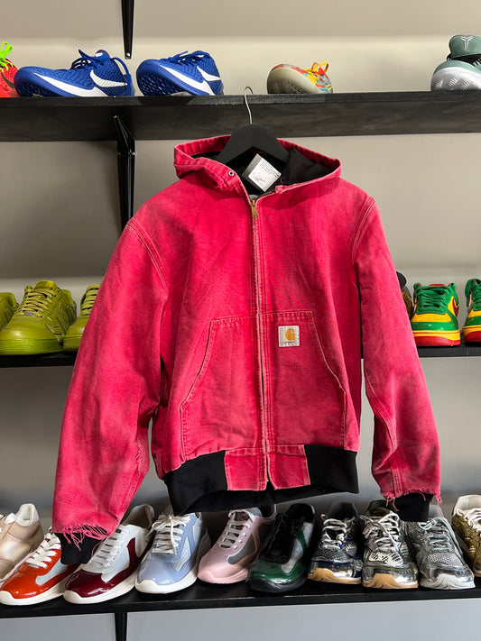 VINTAGE CARHARTT RED ZIPUP JACKET