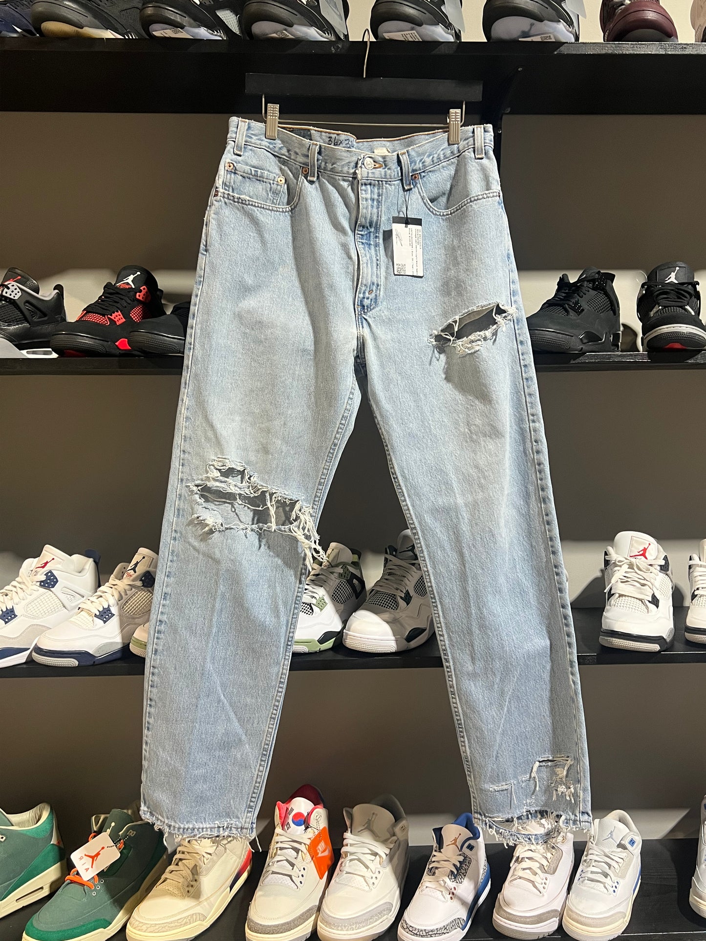 Vintage Levi Denim Light Wash Jeans