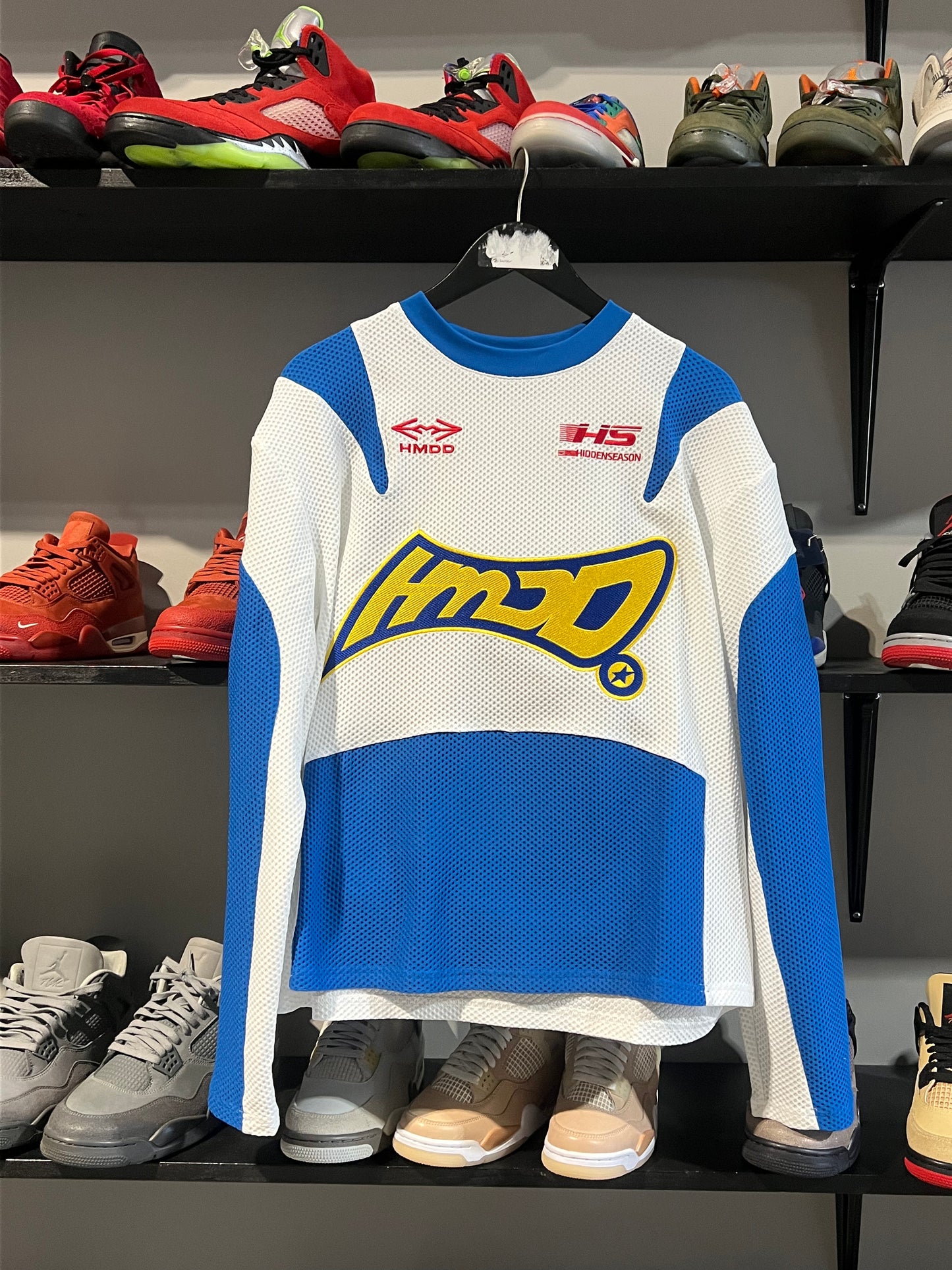 HMDD CS Moteaux Jersey White/Blue Jersey
