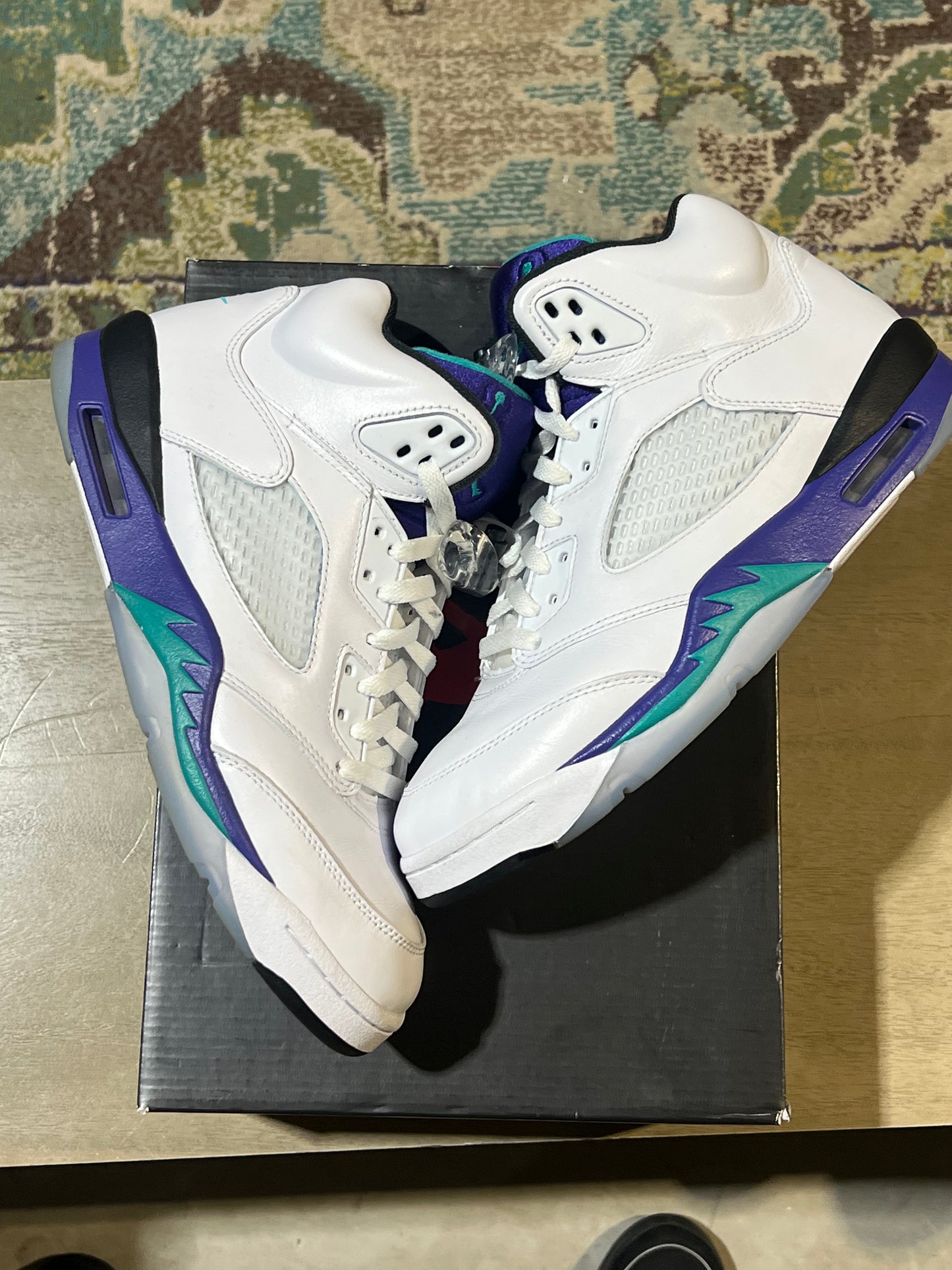 Jordan 5 Grape Used Sz 10