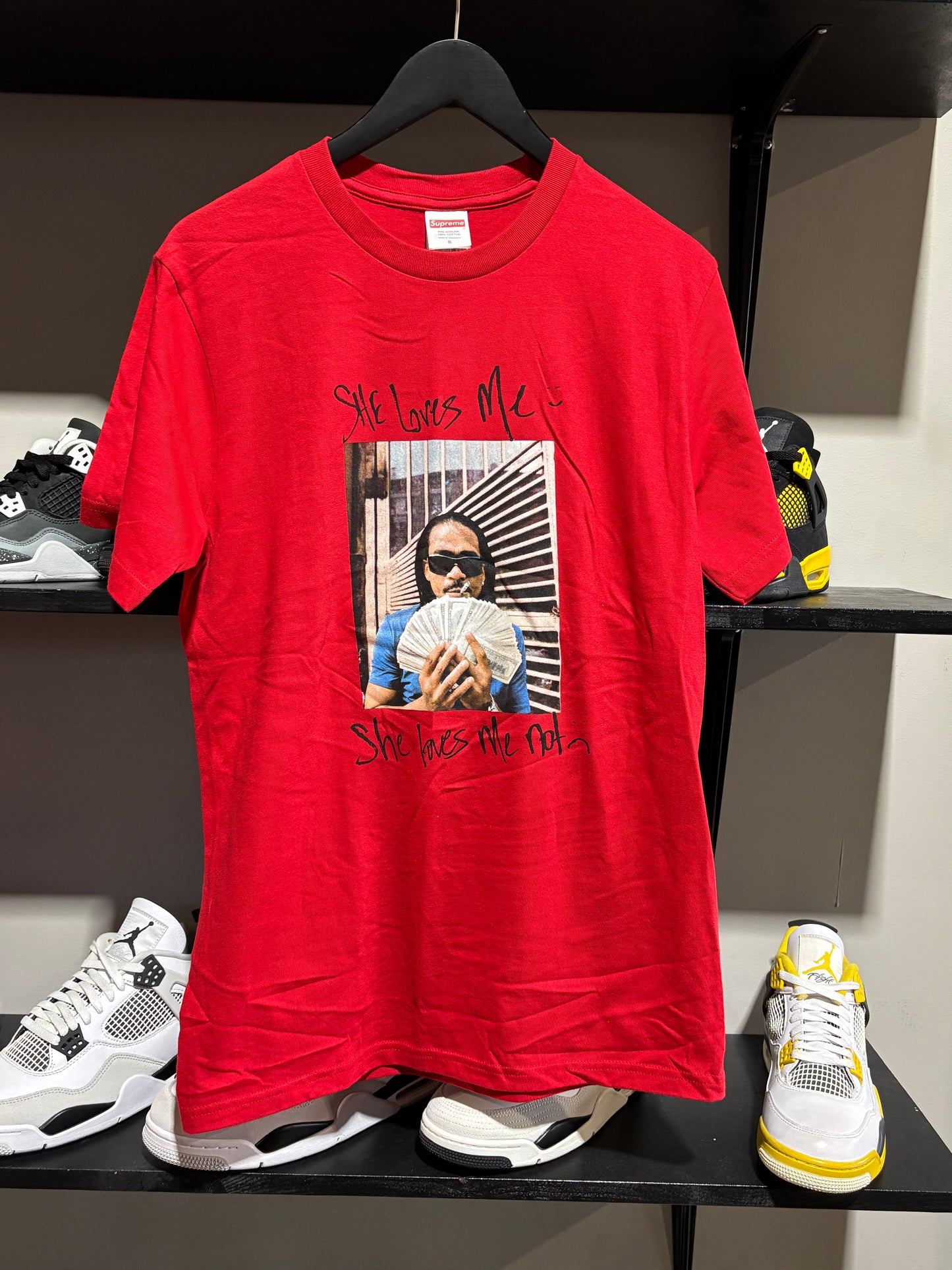 Supreme Max B Tee Red