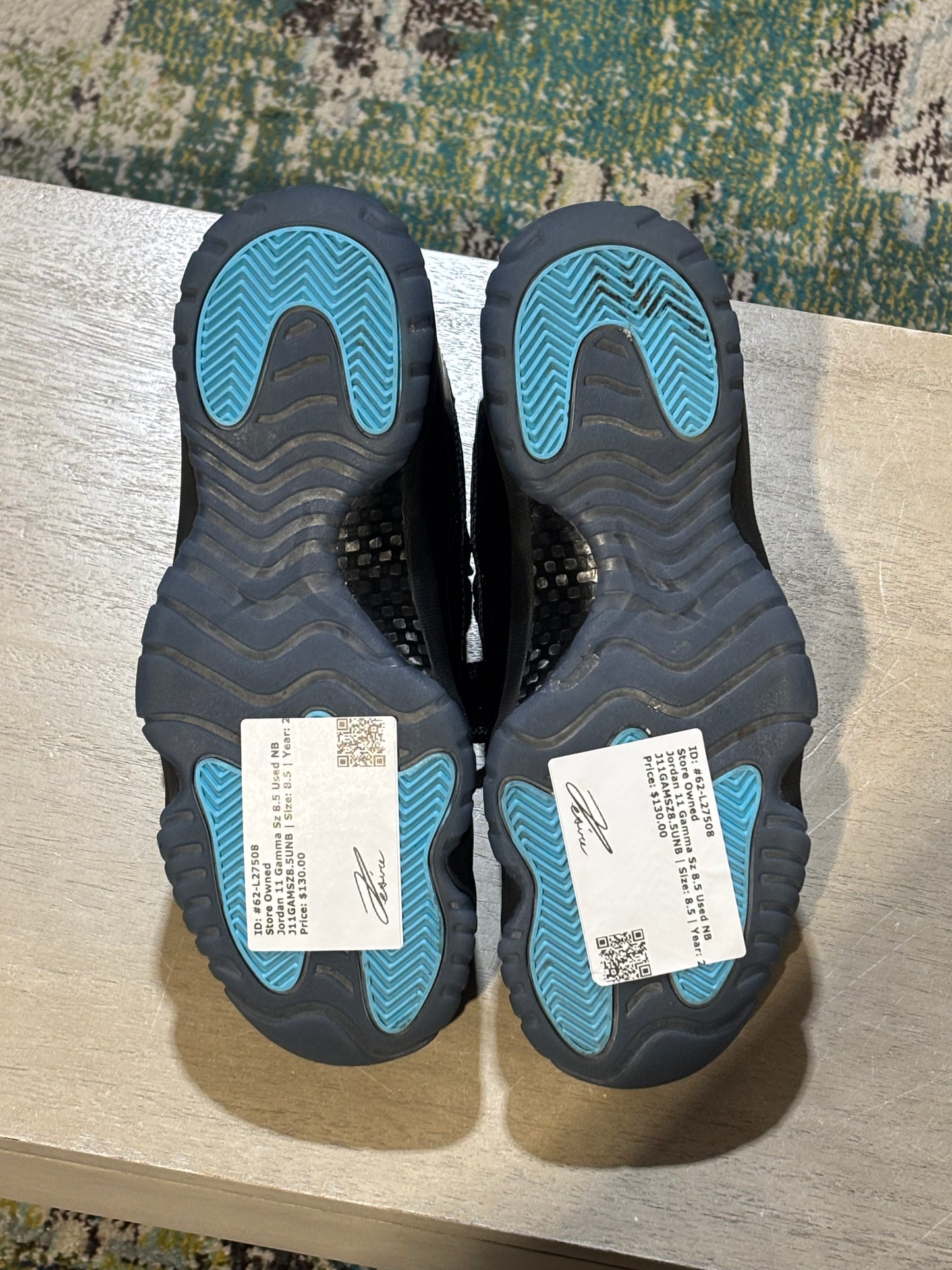 Jordan 11 Gamma Sz 8.5 Used NB