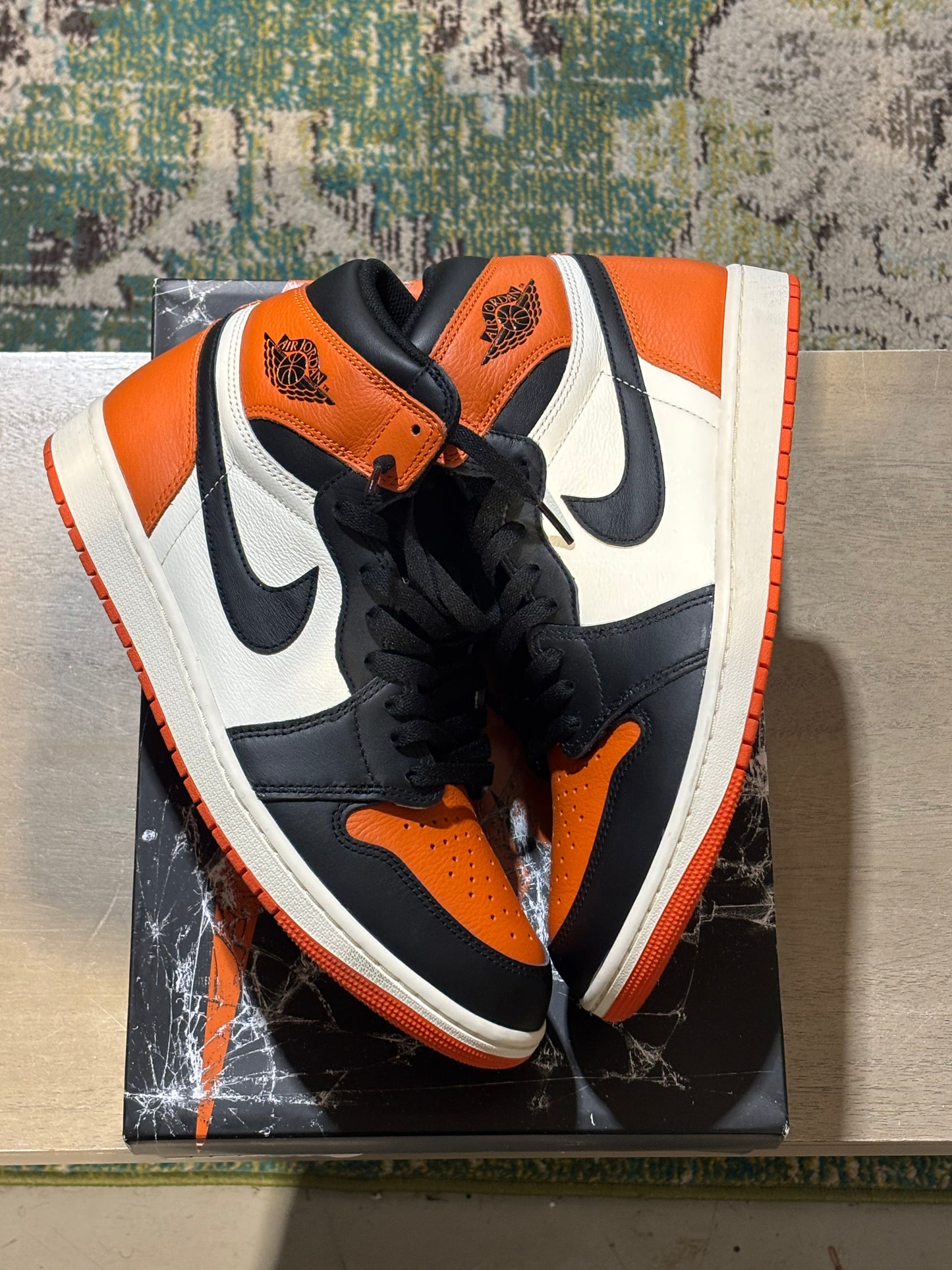 Jordan 1 Shattered Backboard Used Sz 11.5