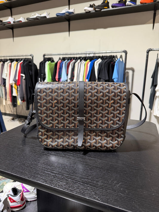 Goyard Belbedere Messenger Bag Black