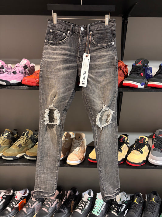 grey purple brand jeans blow out