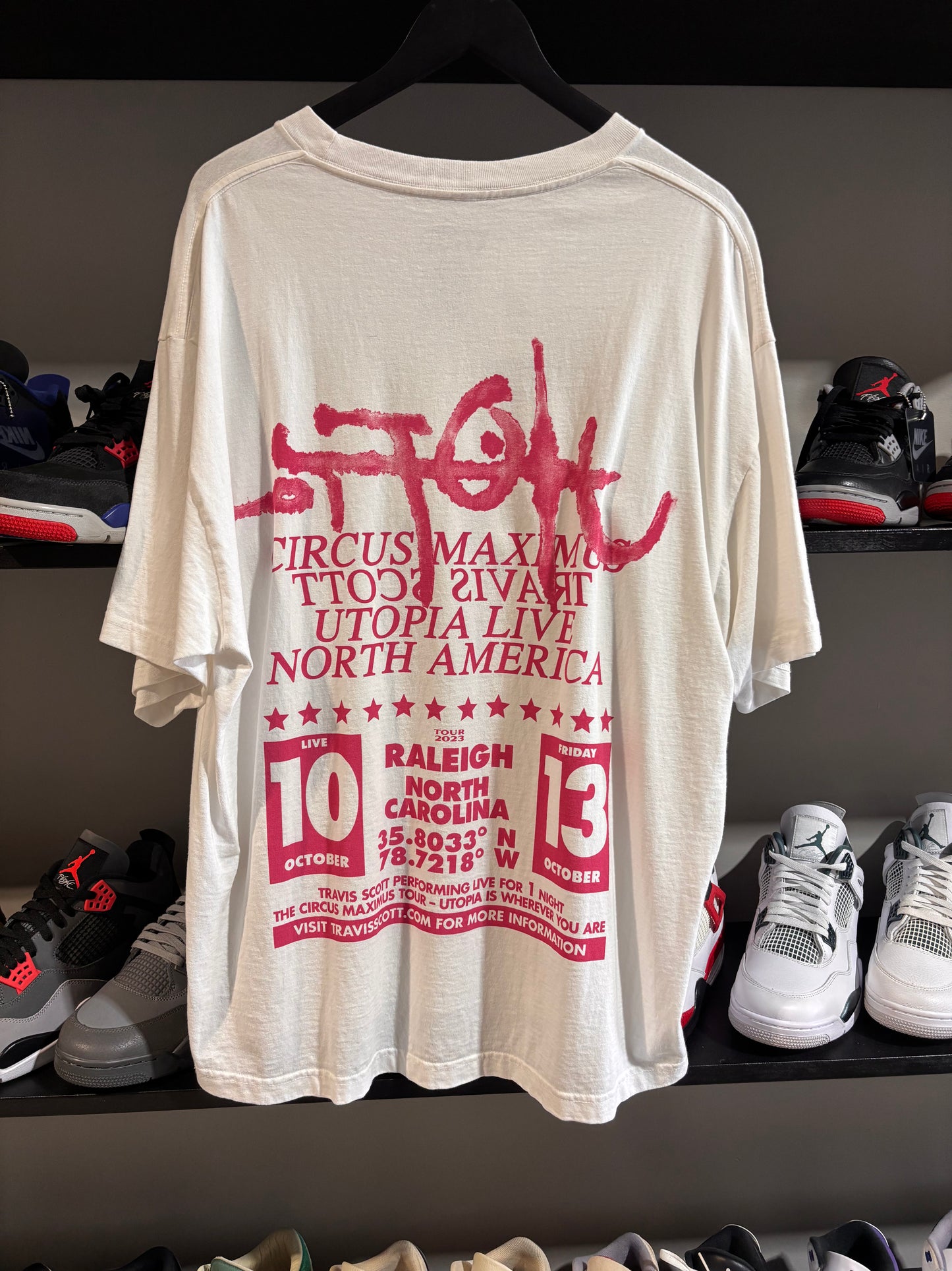 TS CIRCUS MAXIMOUS raleigh TOUR TEE