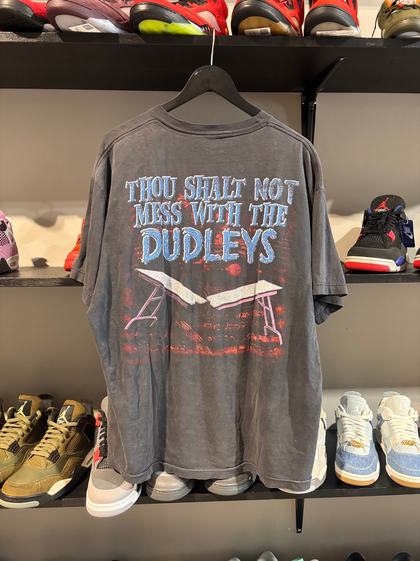 vintage dudley boys wrestling tee
