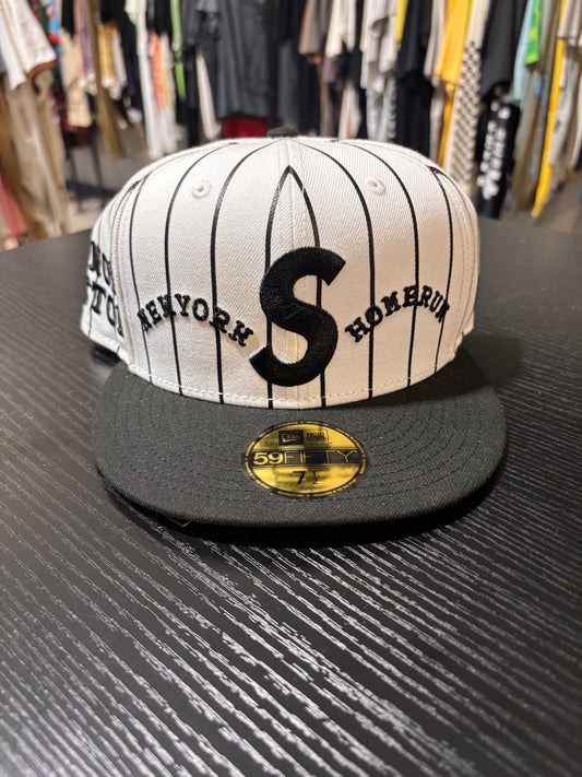 supreme nonstop pinstripe hat