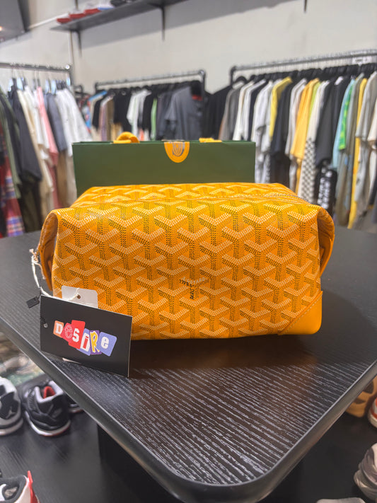 goyard toiletry bag yellow