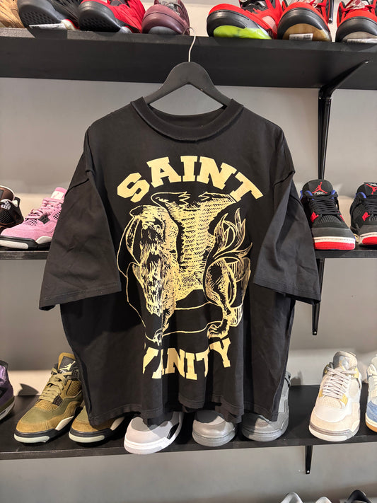 Saint vanity black and mocha griffin tee