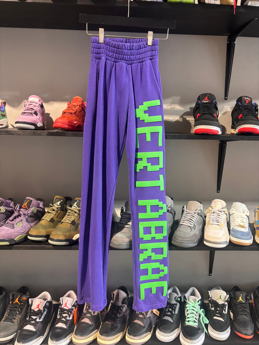 Vertabrae Purple/Green Sweats