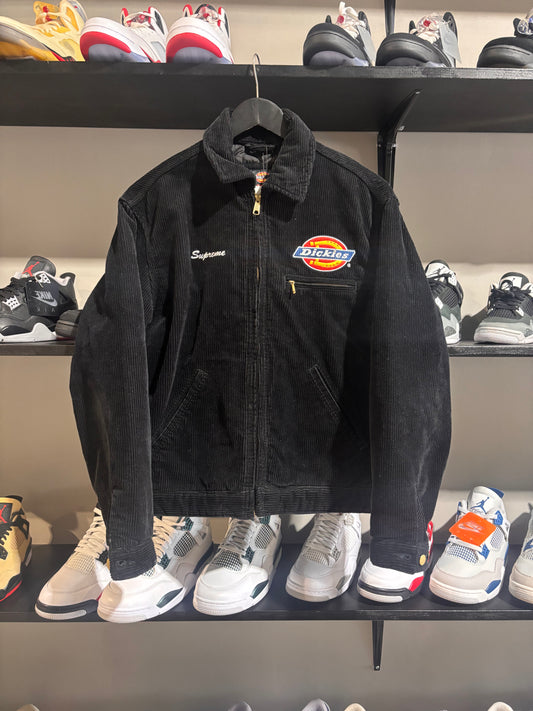 supreme corduroy black dickies jacket