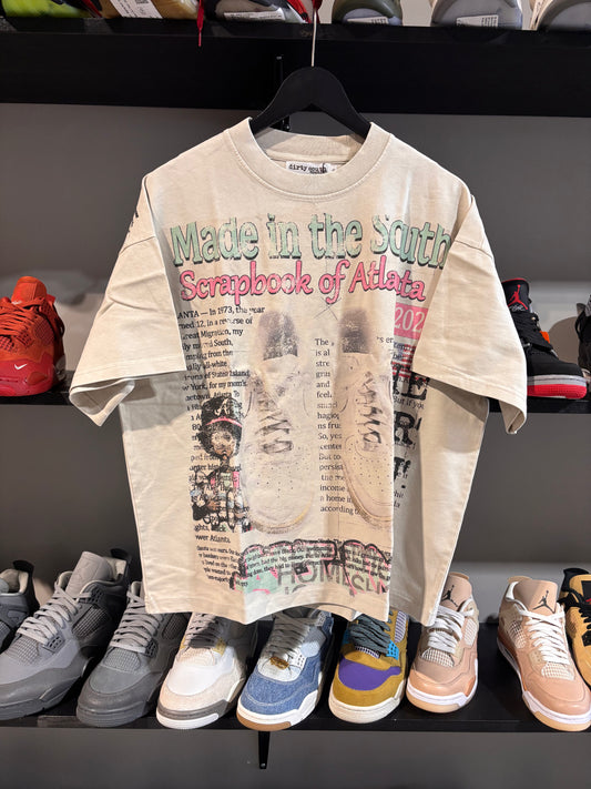 Dirty South scrap book tee