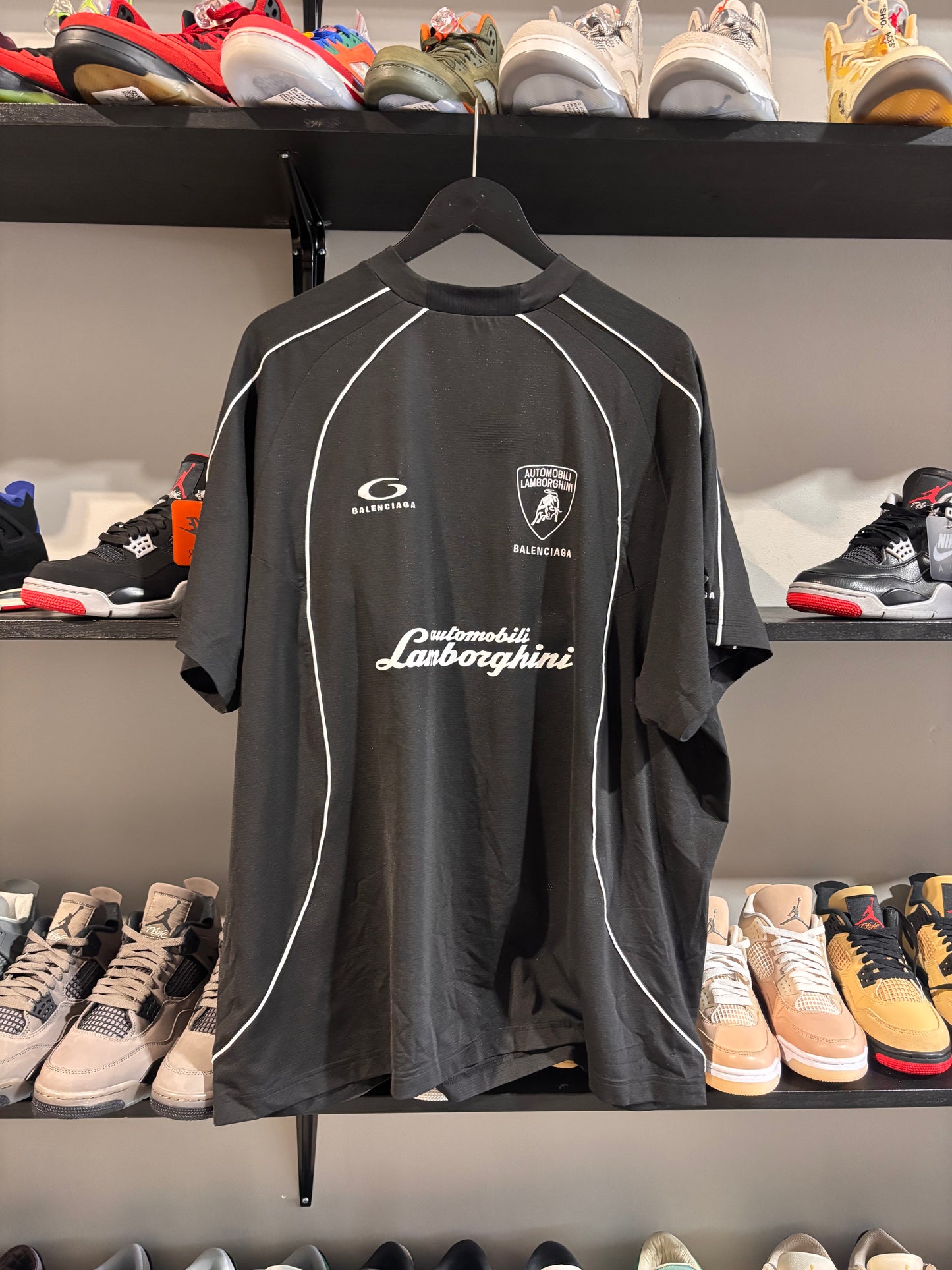 balenciaga x lambo black jersey