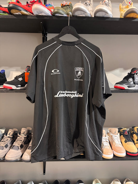 balenciaga x lambo black jersey