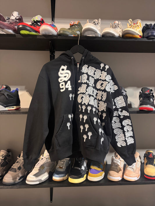 League supreme zipup black